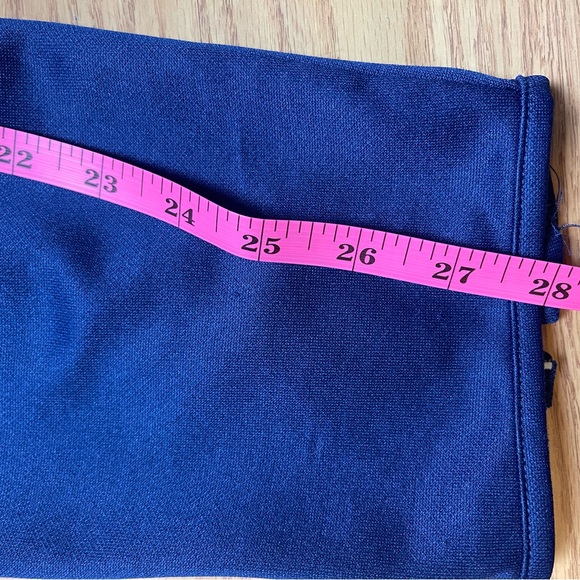 Adidas Men Navy Joggers with White Stripes - Picture 7 of 10